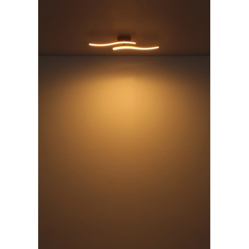Globo - LED Πλαφονιέρα οροφής LED/12W/230V 3000K πορτοκαλί