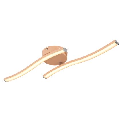 Globo - LED Πλαφονιέρα οροφής LED/12W/230V 3000K πορτοκαλί