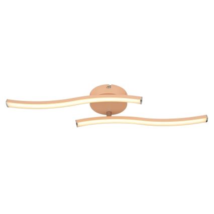 Globo - LED Πλαφονιέρα οροφής LED/12W/230V 3000K πορτοκαλί