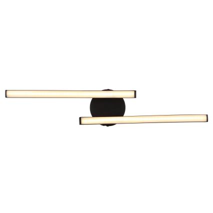 Globo - LED Πλαφονιέρα οροφής LED/12W/230V 3000K μαύρο