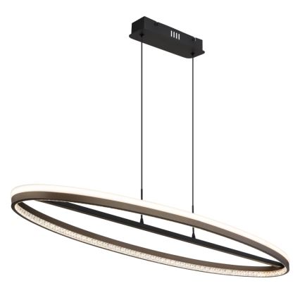 Globo -  Κρεμαστό φωτιστικό οροφής LED LED/60W/230V 3000/4000/6000K καφέ