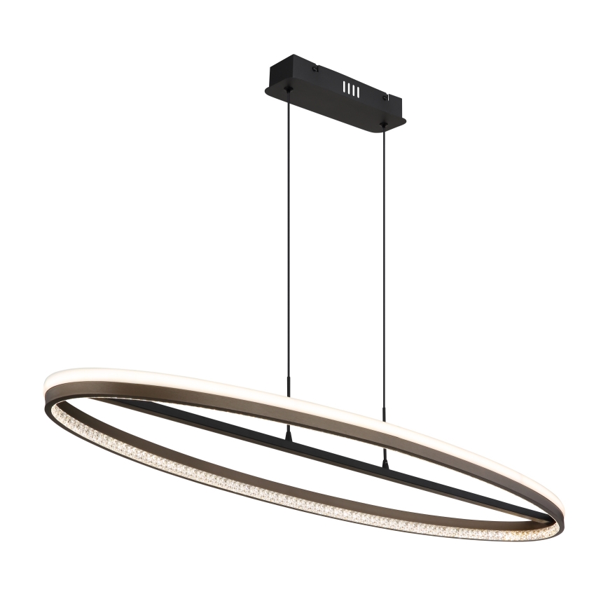 Globo -  Κρεμαστό φωτιστικό οροφής LED LED/60W/230V 3000/4000/6000K καφέ