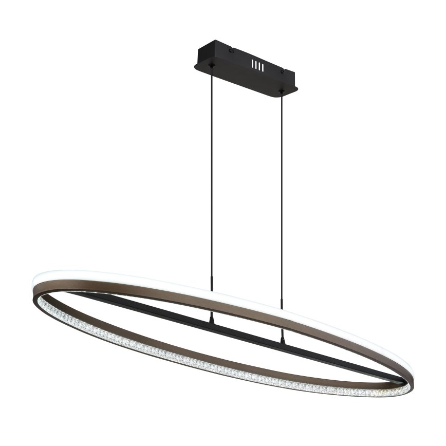 Globo -  Κρεμαστό φωτιστικό οροφής LED LED/60W/230V 3000/4000/6000K καφέ