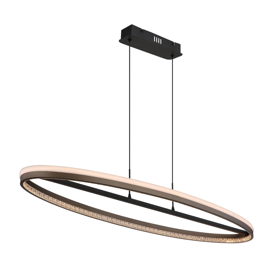 Globo -  Κρεμαστό φωτιστικό οροφής LED LED/60W/230V 3000/4000/6000K καφέ