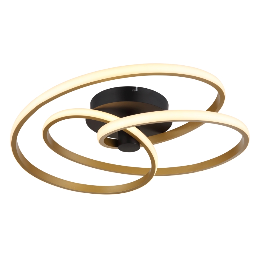 Globo - LED Πλαφονιέρα οροφής LED/40W/230V 3000K χρυσό/μαύρο