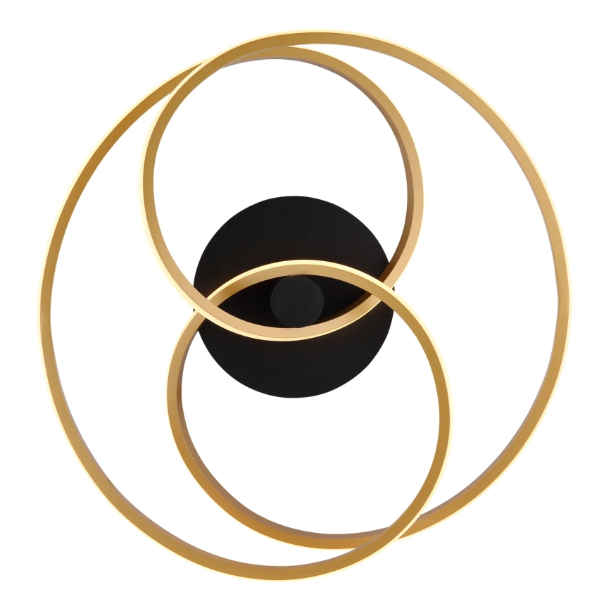 Globo - LED Πλαφονιέρα οροφής LED/40W/230V 3000K χρυσό/μαύρο