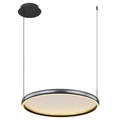 Globo - Led Dimmable κρεμαστό φωτιστικό οροφής LED/36W/230V 2700-6000K μαύρο + τηλεχειριστήριο