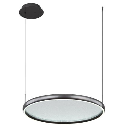 Globo - Led Dimmable κρεμαστό φωτιστικό οροφής LED/36W/230V 2700-6000K μαύρο + τηλεχειριστήριο
