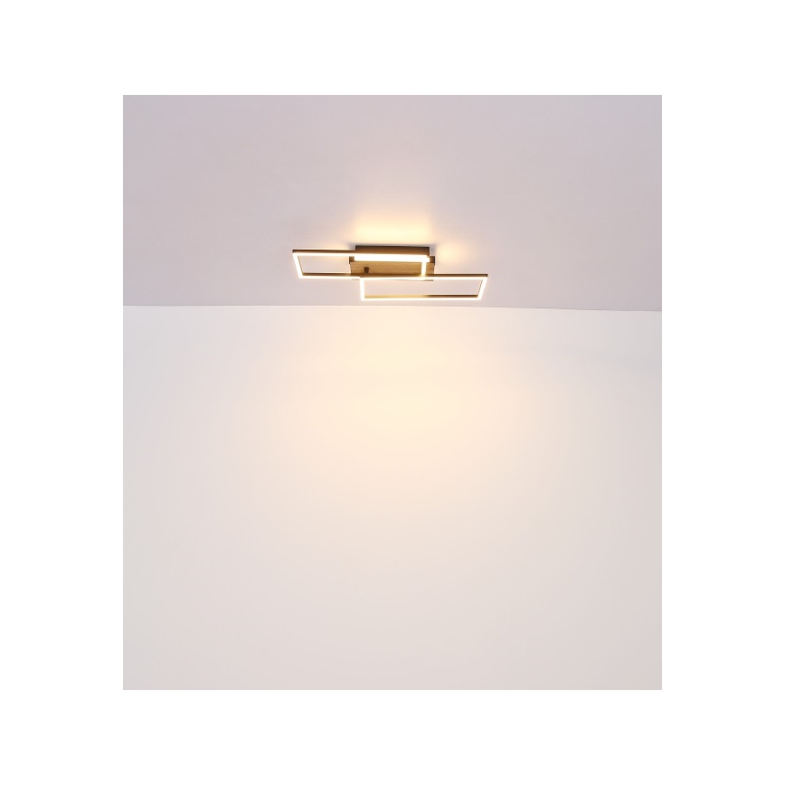 Globo - Φωτιστικό οροφής LED LED/40W/230V 62x27 cm ματ χρώμιο/μαύρο