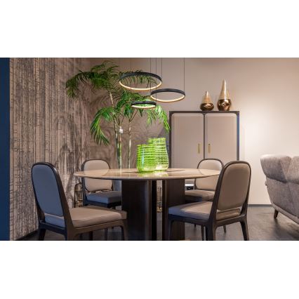 Globo - Led Dimmable κρεμαστό φωτιστικό οροφής LED/55W/230V 2700-6000K + τηλεχειριστήριο
