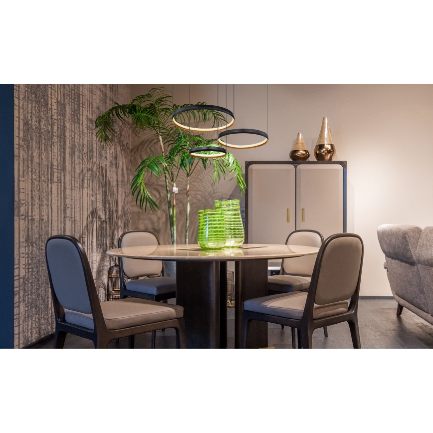 Globo - Led Dimmable κρεμαστό φωτιστικό οροφής LED/55W/230V 2700-6000K + τηλεχειριστήριο