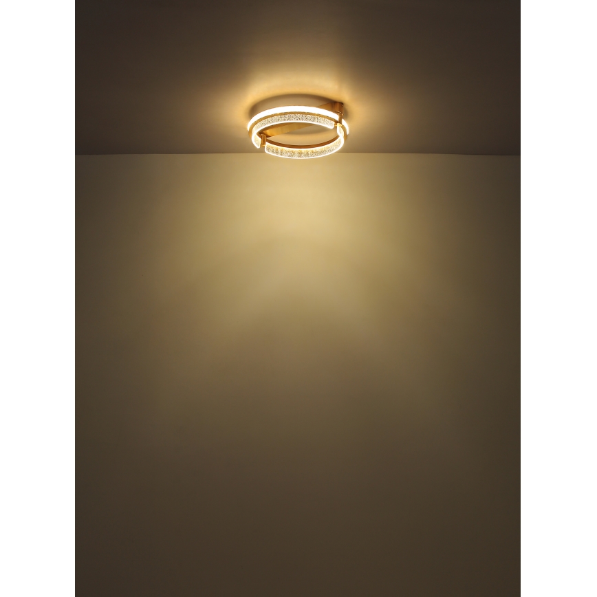 Globo - LED Κρυστάλλινο φωτιστικό οροφής dimming LED/36W/230V 2700K-6000K + τηλεχειριστήριο
