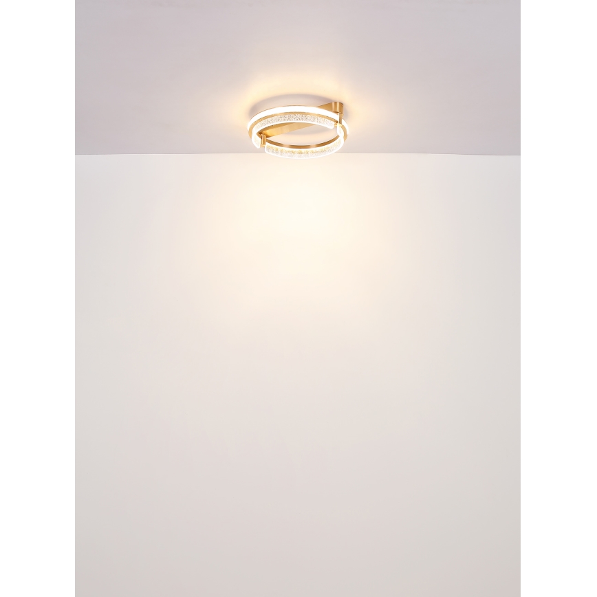 Globo - LED Κρυστάλλινο φωτιστικό οροφής dimming LED/36W/230V 2700K-6000K + τηλεχειριστήριο