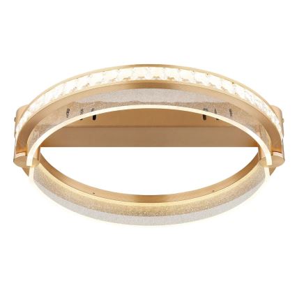 Globo - LED Ρυθμιζόμενο κρυστάλλινο οροφής φωτιστικό LED/36W/230V 2700K-6000K + τηλεχειριστήριο