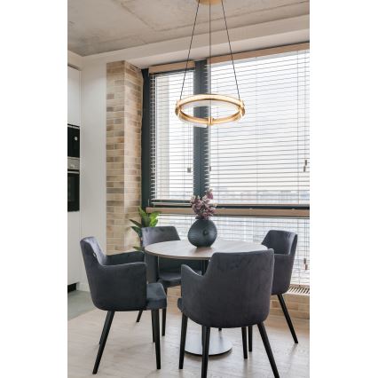 Globo - LED Dimming κρύσταλλο κρεμαστό φωτιστικό οροφής κρεμαστό φωτιστικό οροφής LED/36W/230V 2700K-6000K + τηλεχειριστήριο