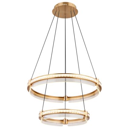 Globo - Ρυθμιζόμενο LED κρυστάλλινο φωτιστικό οροφής με καλώδιο LED/78W/230V 2700K-6000K + τηλεχειριστήριο