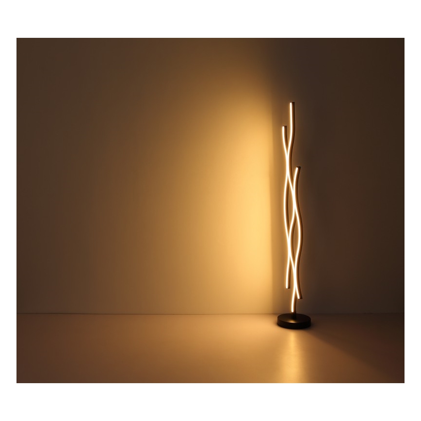Globo - Επιδαπέδια λάμπα LED LED/28W/230V 3000K μαύρο