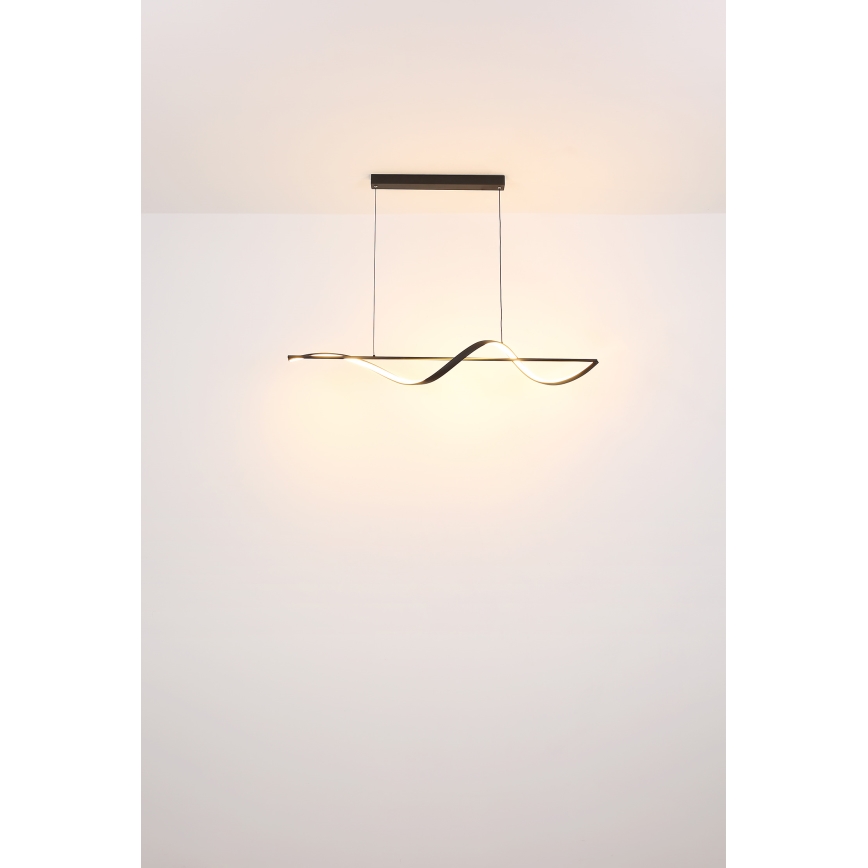 Globo -  Κρεμαστό φωτιστικό οροφής LED LED/24W/230V 3000K μαύρο