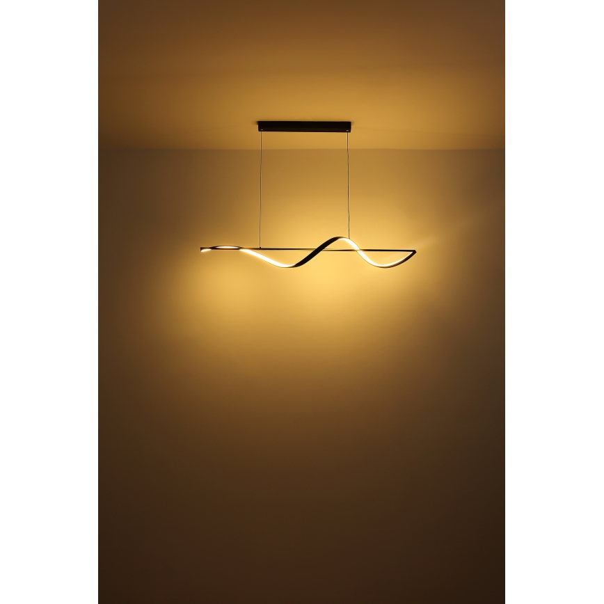 Globo -  Κρεμαστό φωτιστικό οροφής LED LED/24W/230V 3000K μαύρο