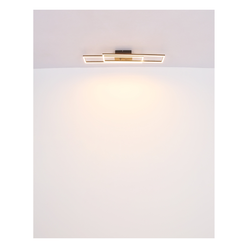 Globo - Φωτιστικό οροφής LED LED/30W/230V 3000K 60x80 cm μαύρο