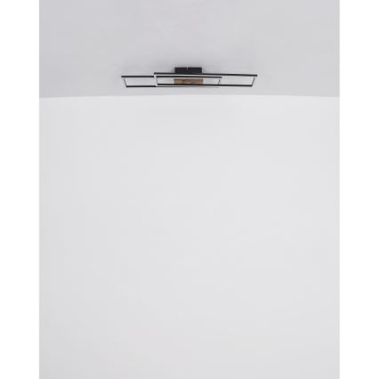 Globo - Φωτιστικό οροφής LED LED/30W/230V 3000K 60x80 cm μαύρο