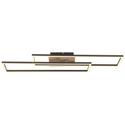 Globo - Φωτιστικό οροφής LED LED/30W/230V 3000K 60x80 cm μαύρο