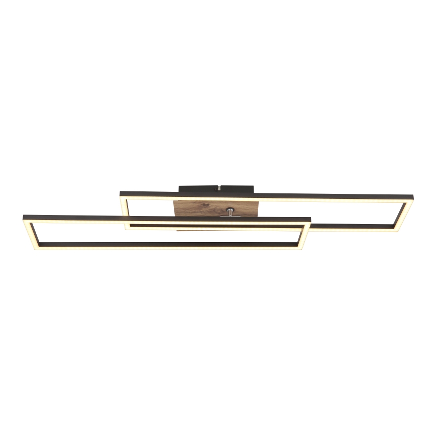 Globo - Φωτιστικό οροφής LED LED/30W/230V 3000K 60x80 cm μαύρο