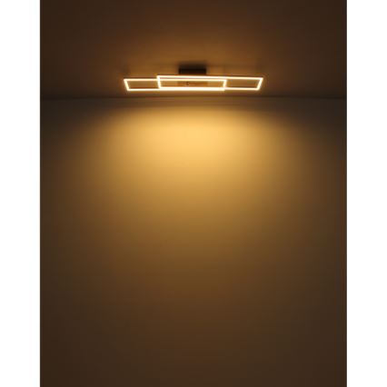 Globo - Φωτιστικό οροφής LED LED/30W/230V 3000K 60x80 cm μαύρο