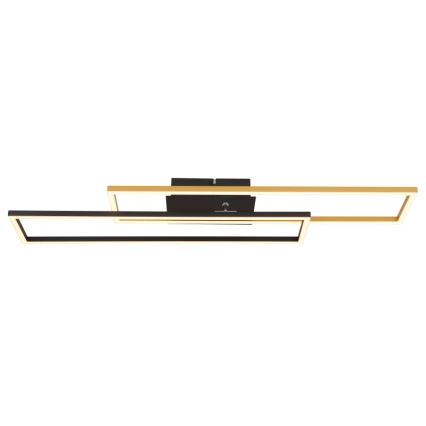Globo - Φωτιστικό οροφής LED LED/30W/230V 3000K 60x80 cm μαύρο/χρυσό