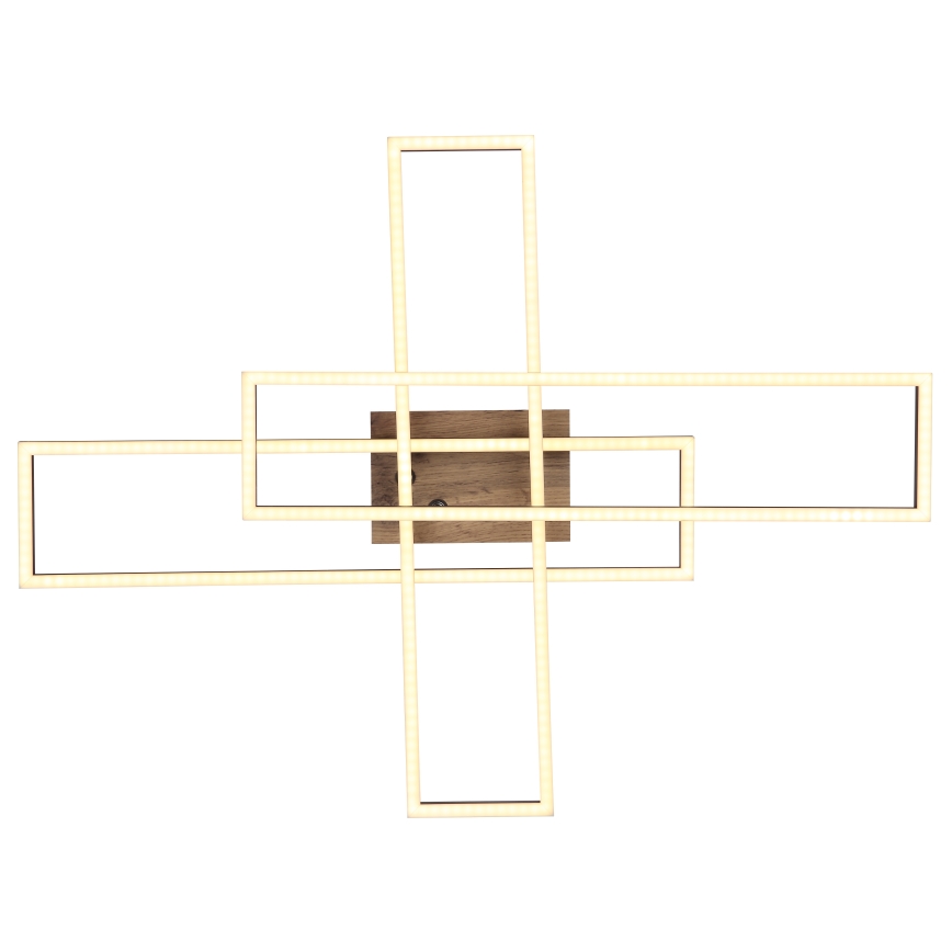 Globo - Φωτιστικό οροφής LED LED/40W/230V 3000K 60x80 cm μαύρο