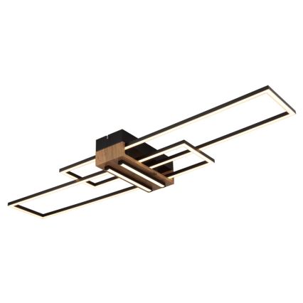 Globo - Φωτιστικό οροφής LED LED/40W/230V 3000K 25x100 cm μαύρο