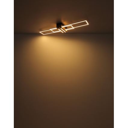 Globo - Φωτιστικό οροφής LED LED/40W/230V 3000K 25x100 cm μαύρο