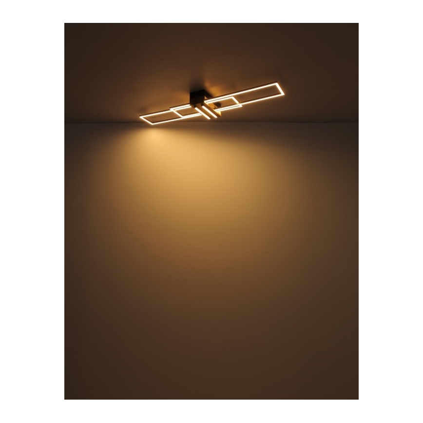 Globo - Φωτιστικό οροφής LED LED/40W/230V 3000K 25x100 cm μαύρο