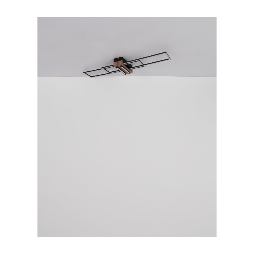 Globo - Φωτιστικό οροφής LED LED/40W/230V 3000K 25x100 cm μαύρο