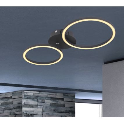 Globo - LED Πλαφονιέρα οροφής LED/24W/230V