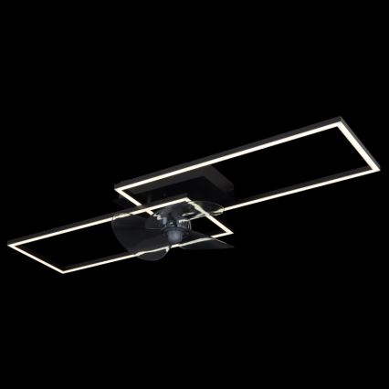 Globo - Ρυθμιζόμενο LED φωτιστικό οροφής με ανεμιστήρα LED/38W/230V 3000-6500K + τηλεχειριστήριο