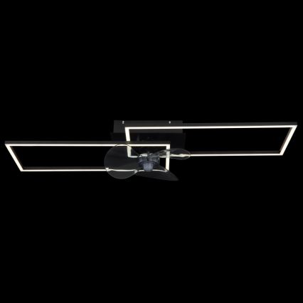 Globo - Ρυθμιζόμενο LED φωτιστικό οροφής με ανεμιστήρα LED/38W/230V 3000-6500K + τηλεχειριστήριο