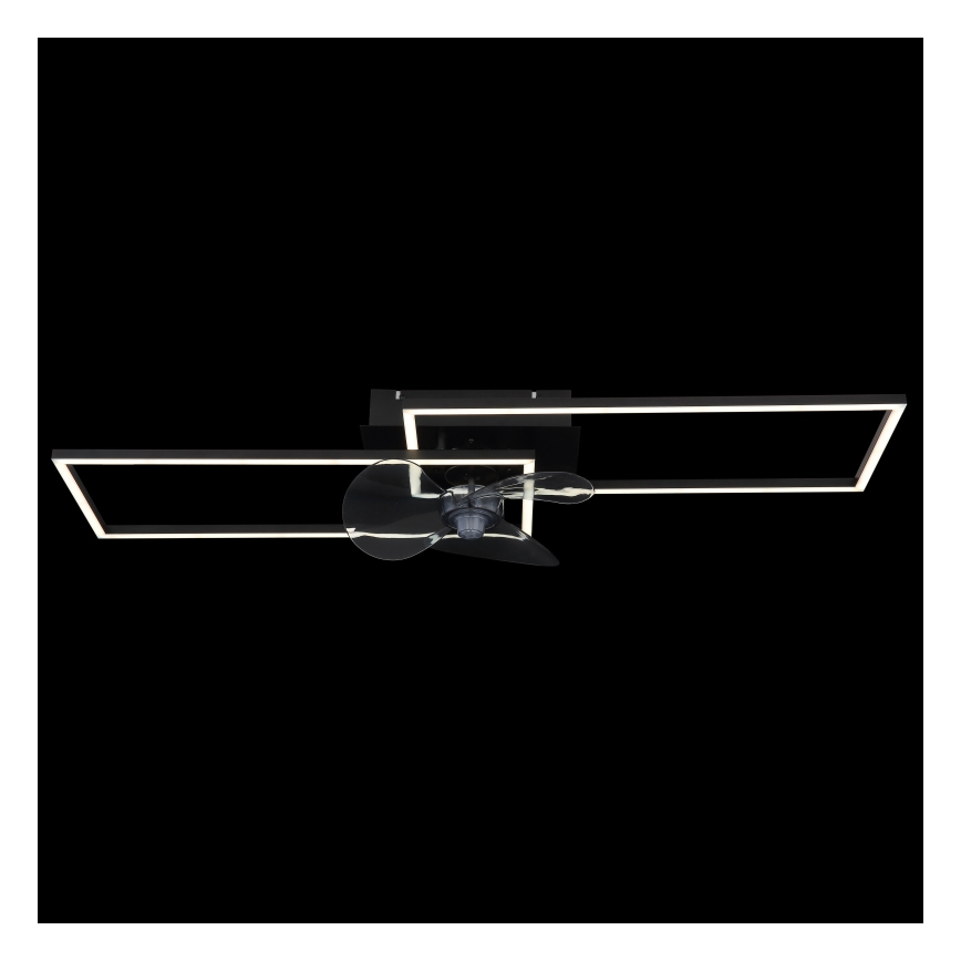 Globo - Ρυθμιζόμενο LED φωτιστικό οροφής με ανεμιστήρα LED/38W/230V 3000-6500K + τηλεχειριστήριο