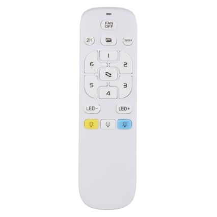 Globo - Ρυθμιζόμενο LED φωτιστικό οροφής με ανεμιστήρα LED/38W/230V 3000-6500K + τηλεχειριστήριο