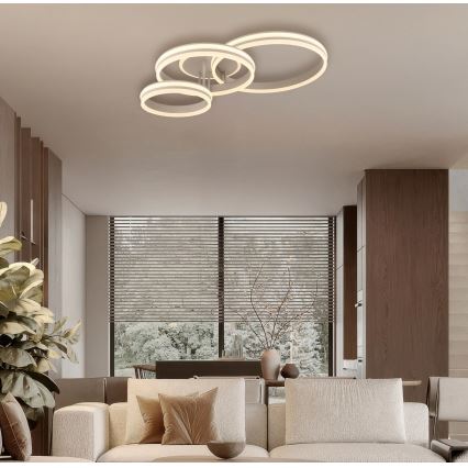 Globo - Ρυθμιζόμενο φωτιστικό οροφής LED/72W/230V 3000K 79,5x50 cm
