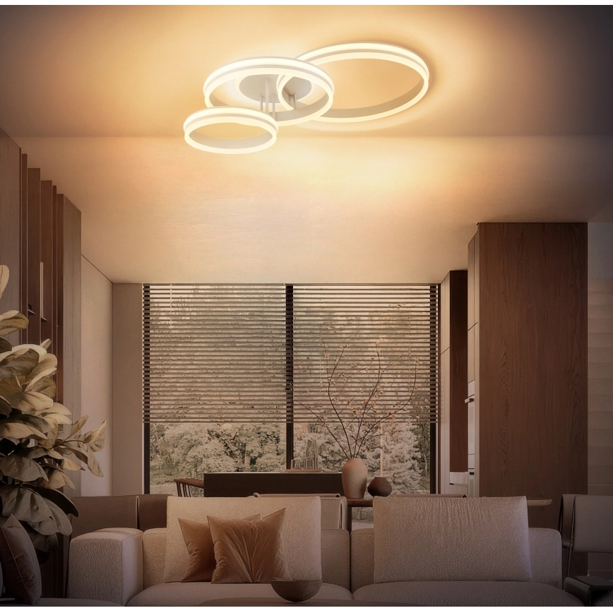 Globo - Ρυθμιζόμενο φωτιστικό οροφής LED/72W/230V 3000K 79,5x50 cm