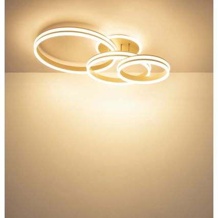 Globo - Ρυθμιζόμενο φωτιστικό οροφής LED/72W/230V 3000K 79,5x50 cm