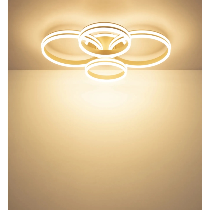 Globo - Ρυθμιζόμενο φωτιστικό οροφής LED/92W/230V 3000K 68x84,5 cm
