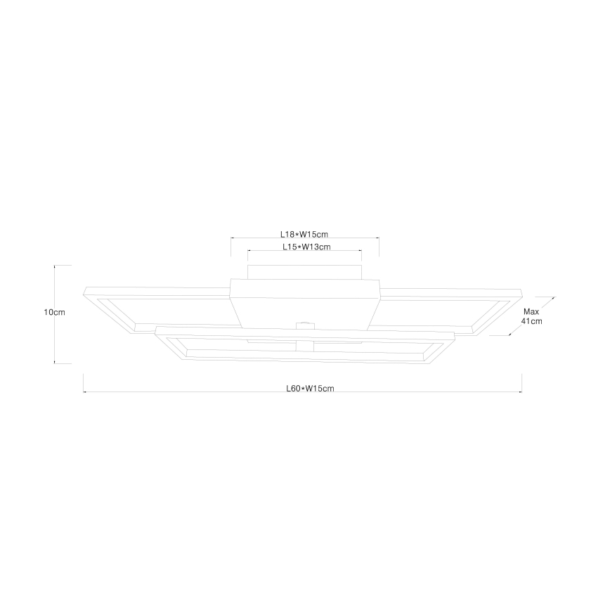 Globo - Φωτιστικό οροφής LED LED/18W/230V