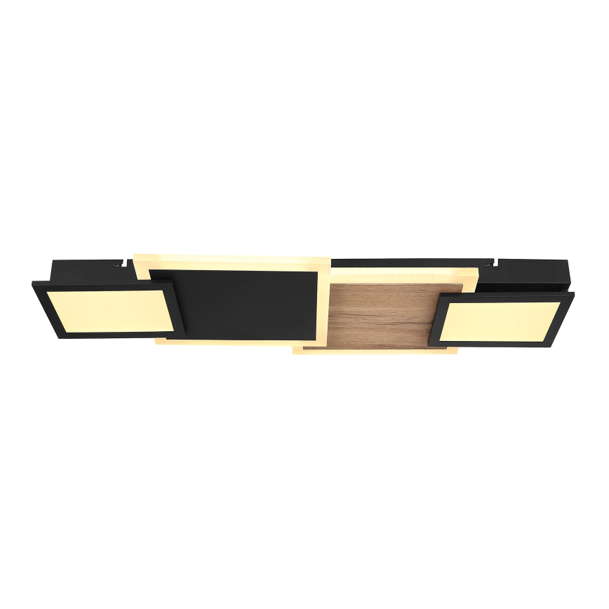 Globo 67279-30 - Φωτιστικό οροφής LED CAROLINE LED/30W/230V 25x71,5 cm μπεζ/μαύρο