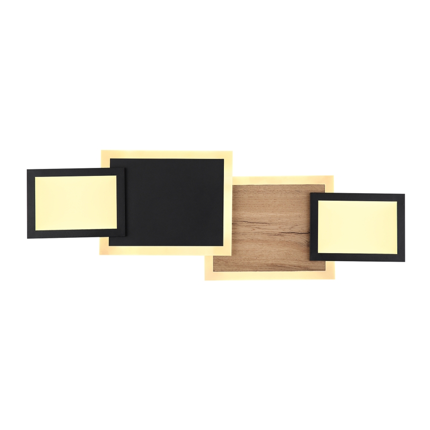 Globo 67279-30 - Φωτιστικό οροφής LED CAROLINE LED/30W/230V 25x71,5 cm μπεζ/μαύρο