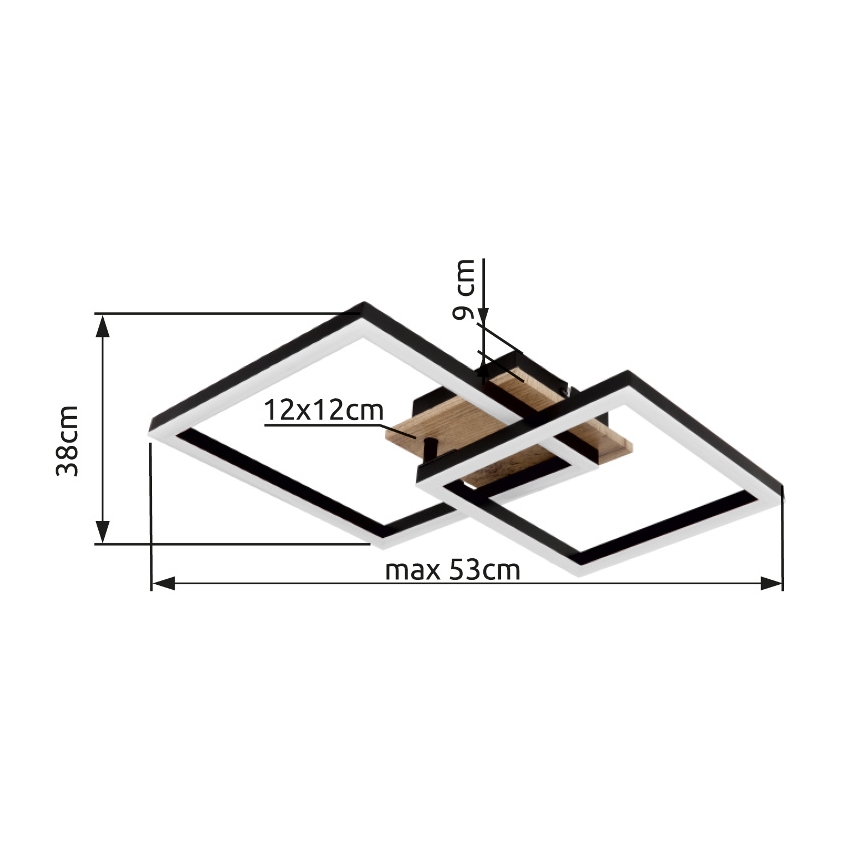 Globo - Φωτιστικό οροφής LED LED/18W/230V 3000K