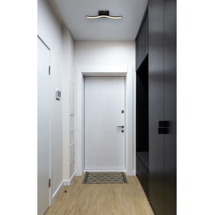 Globo - LED Πλαφονιέρα οροφής LED/6W/230V 3000K μαύρο