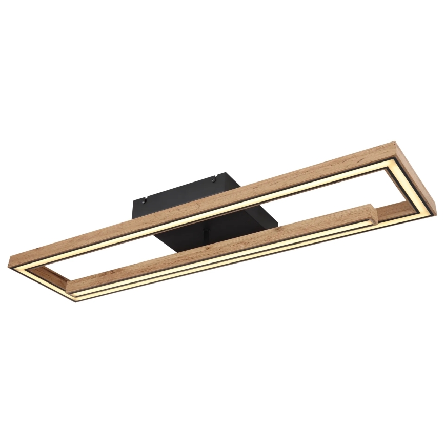 Globo 67287D1 - Φωτιστικό οροφής LED MANDERA LED/36W/230V 20x80 cm καφέ