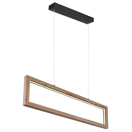 Globo 67287H - Κρεμαστό φωτιστικό με καλώδιο MANDERA LED/24W/230V καφέ